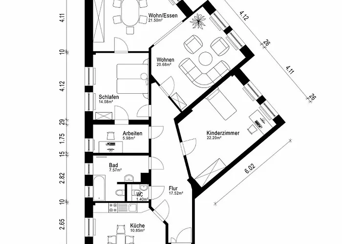 Park Lane Business-apartment 3* Hambourg